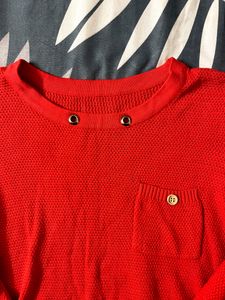 Orange Pullover