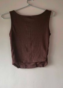 Brown Tank Top