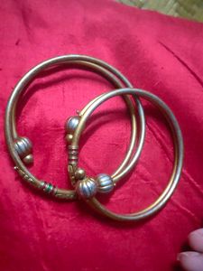 Vintage Silver Tone Bangles 2 Sets