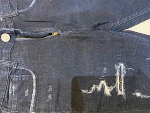 Distressed Denim Jeans