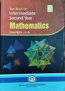 Intermediate Textbook Maths 2A,2B  For 2nd Year