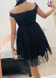 Designer Partywear Off Shoulder Dress(not Used)