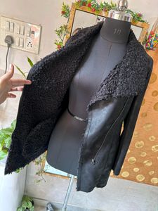 Suede Leather Soft Warm Jacket 🤩