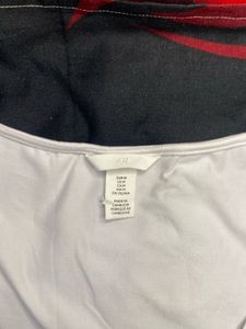 H&amp;m Solid White Bodysuit