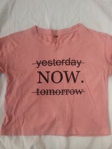 Cute Baby Pink Crop Top