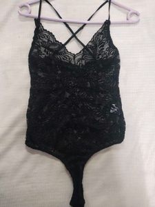 Stylish Black Bodysuit