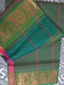 Elegant Green Saree