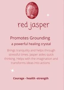 Root Chakra Stone Red Jasper