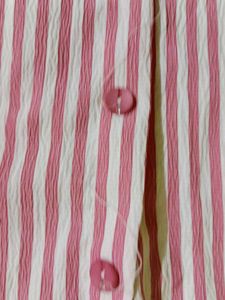 Pink Top With Cute Design 💜