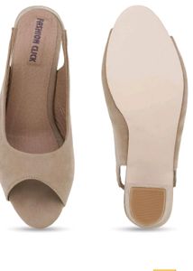 Wedges Nude Color