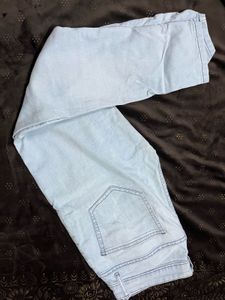 Light Wash Denim Jeans