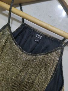 🪙Golden Sparkly Cape Top