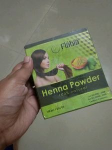 Flabia Henna Powder New, Unopened