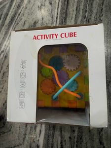 Activity Cube For Toddlers And Kids