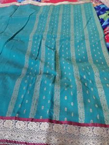 Seagreen PATTU SAREE