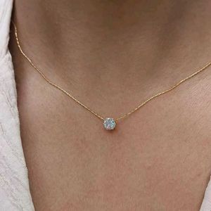 Aura Gold Diamond Necklace
