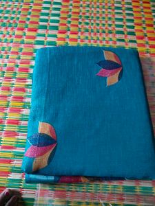 Elegant Blue Saree