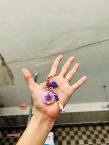 Resin keychain with NAME