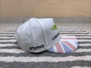 Aston Martin F1 X BOSS Unisex White Baseball Cap