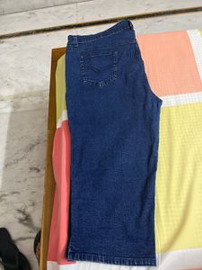 Denim Capri