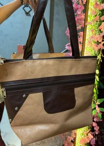 Brown Tote Bag