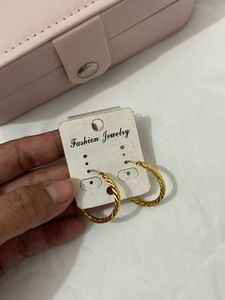 Golden Color Hoop