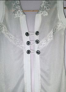 New Beautiful White Shrug
