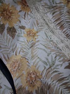 Floral Print Kurta Set m size