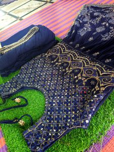 sharara mirror work suit