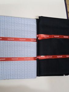 Men Shirt And Trouser Unstitched Fabric