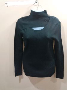 Woolen Top Neck Design