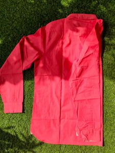 Pink Casual Shirt United Colors Of Benetton