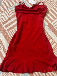 Glittery Red Dress💋