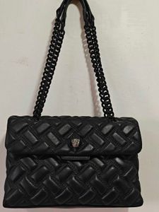 Kurt Geiger Kensington drenched leather bag