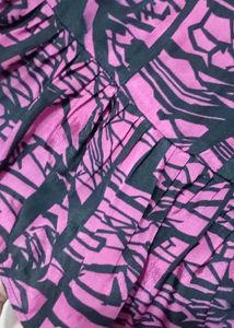 Patterned Mini Dress