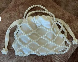 Pearl Beaded Clutch