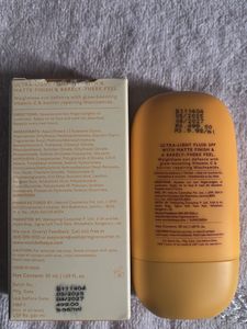 Asaya Sheer Milk Sunscreen SPF 50