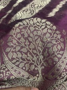 Elegant Striped Saree