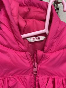 Branded Neon Pink Jacket For 6-8 Yr