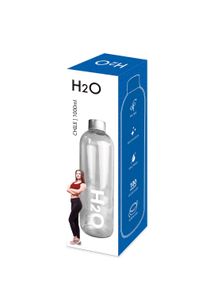 1li Glass Bottle With Steel Lid