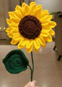 Crochet Sunflower Decoration