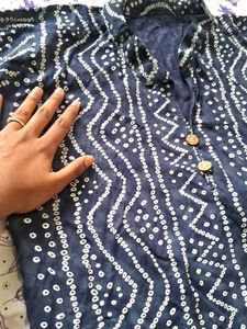 Navy Blue Kurti🦋