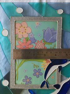 Dolphin Glass Photoframe