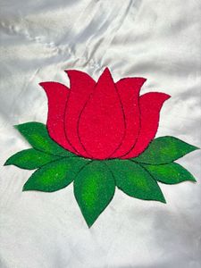 Pack Of 4 Lotus Rangoli Patch