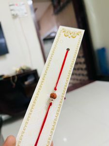 Pure Silver Rudraksh Rakhi