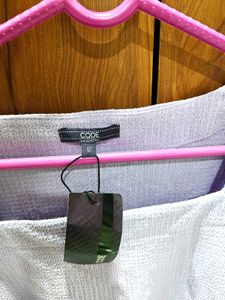 Code Brand Cute Purple Top