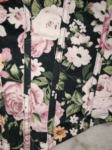 Floral Corset Top
