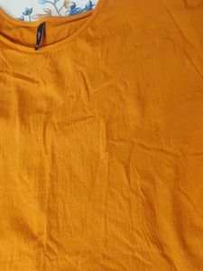 Style Union Solid Ornge Crop Top