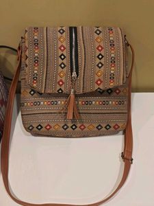 Patterned Crossbody Bag
