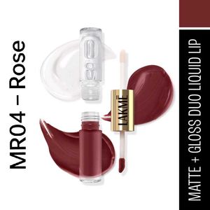 Lakme 9to5 Matte to Glass Liquid Lipstick